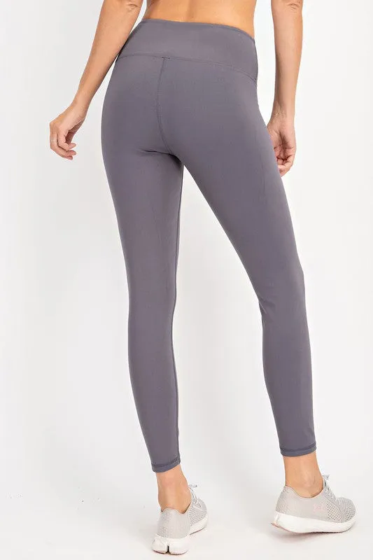 *SMOOTH LIKE BUTTER LEGGINGS CHARCOAL