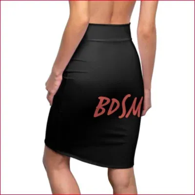 Soft and Comfortable AOP Pencil Skirt