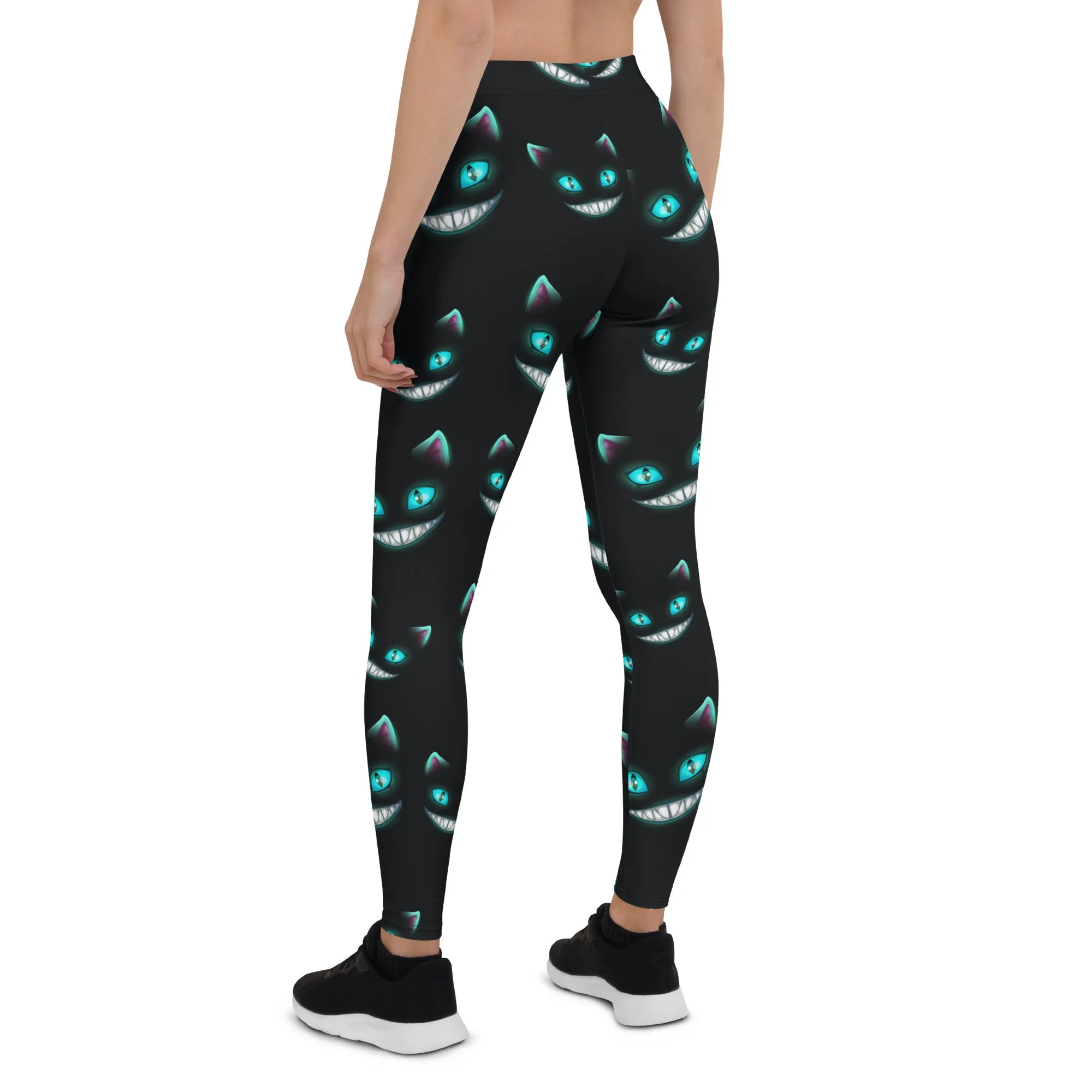 Spooky Halloween Cat Leggings