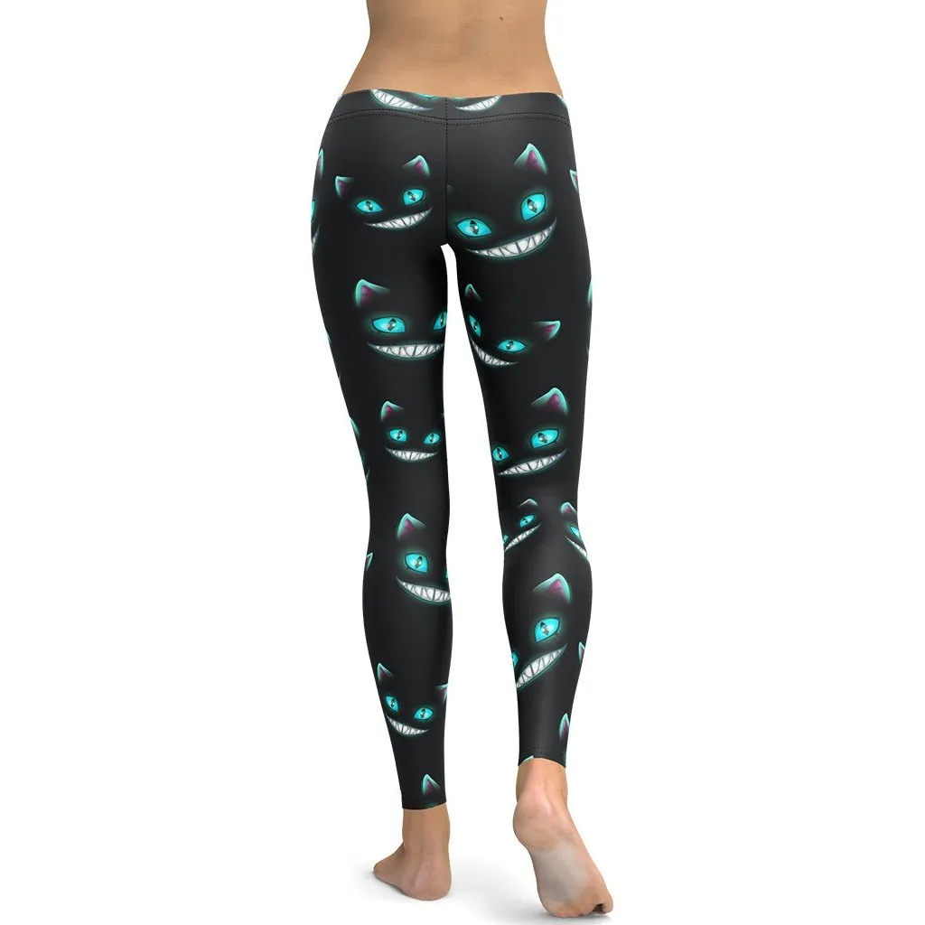 Spooky Halloween Cat Leggings