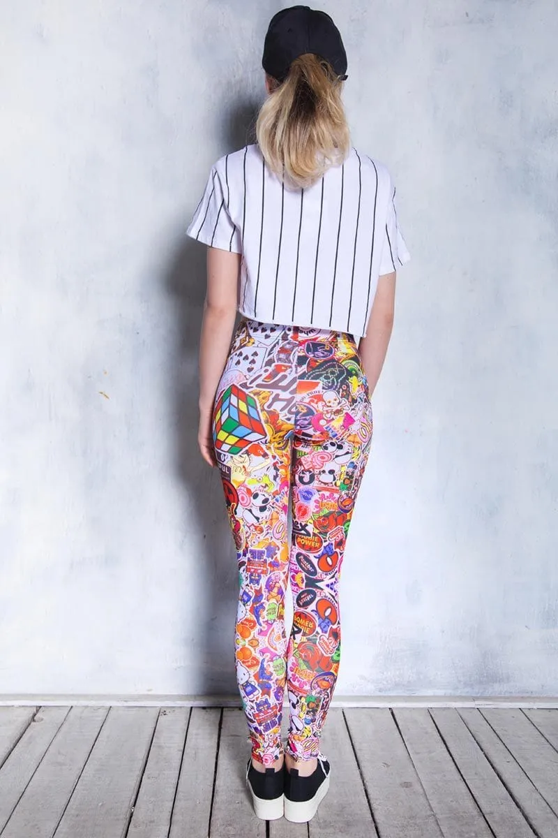 Sticker Bomb Leggings