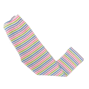 Striped Straight Leggings - Multi Stripes