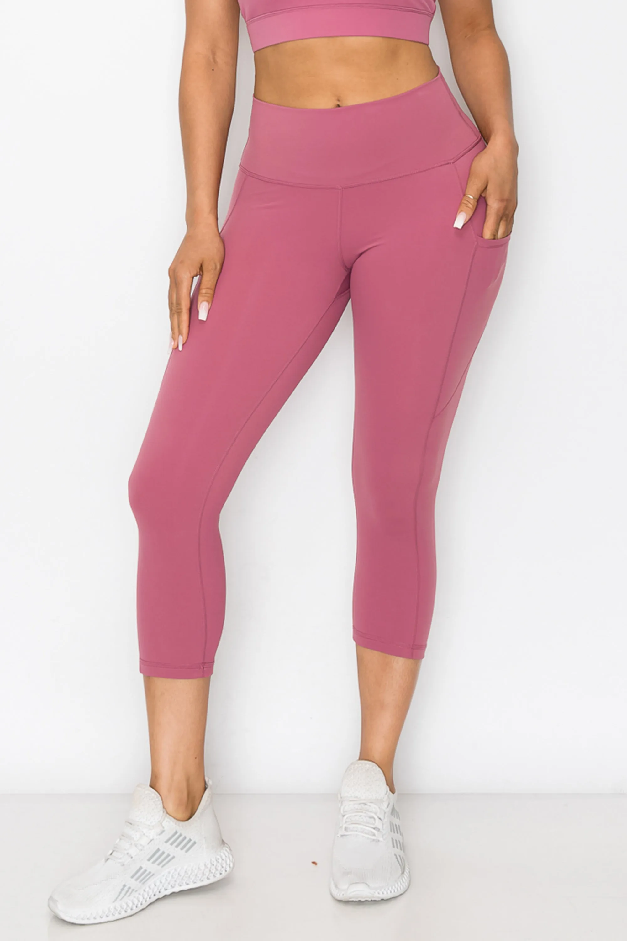 SUPER SOFT Active Capri Legging with Pockets