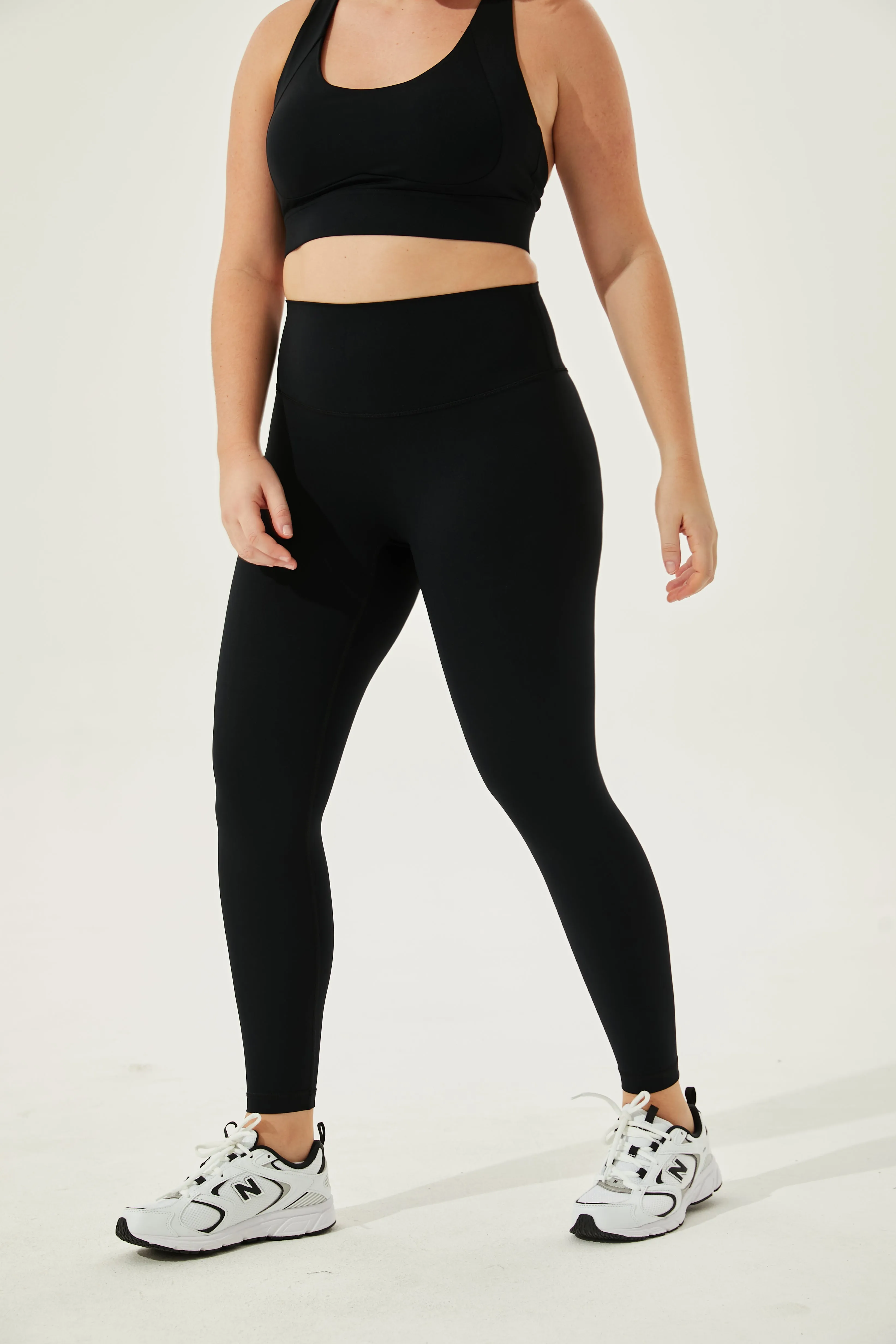 Tangs Display - High-Waist Buttery Soft Tummy Control Ardor Camel-Toe Proof Everyday Leggings With Inner Pocket