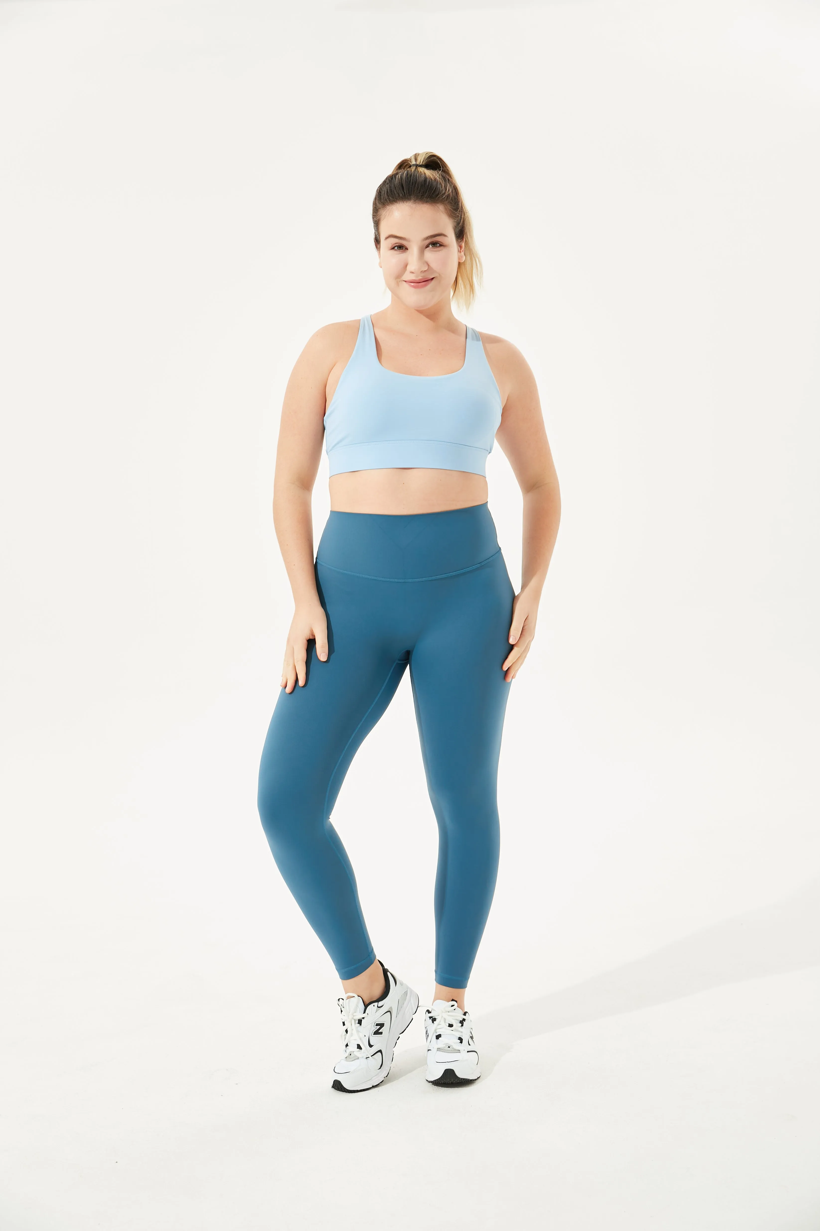 Tangs Display - High-Waist Buttery Soft Tummy Control Ardor Camel-Toe Proof Everyday Leggings With Inner Pocket