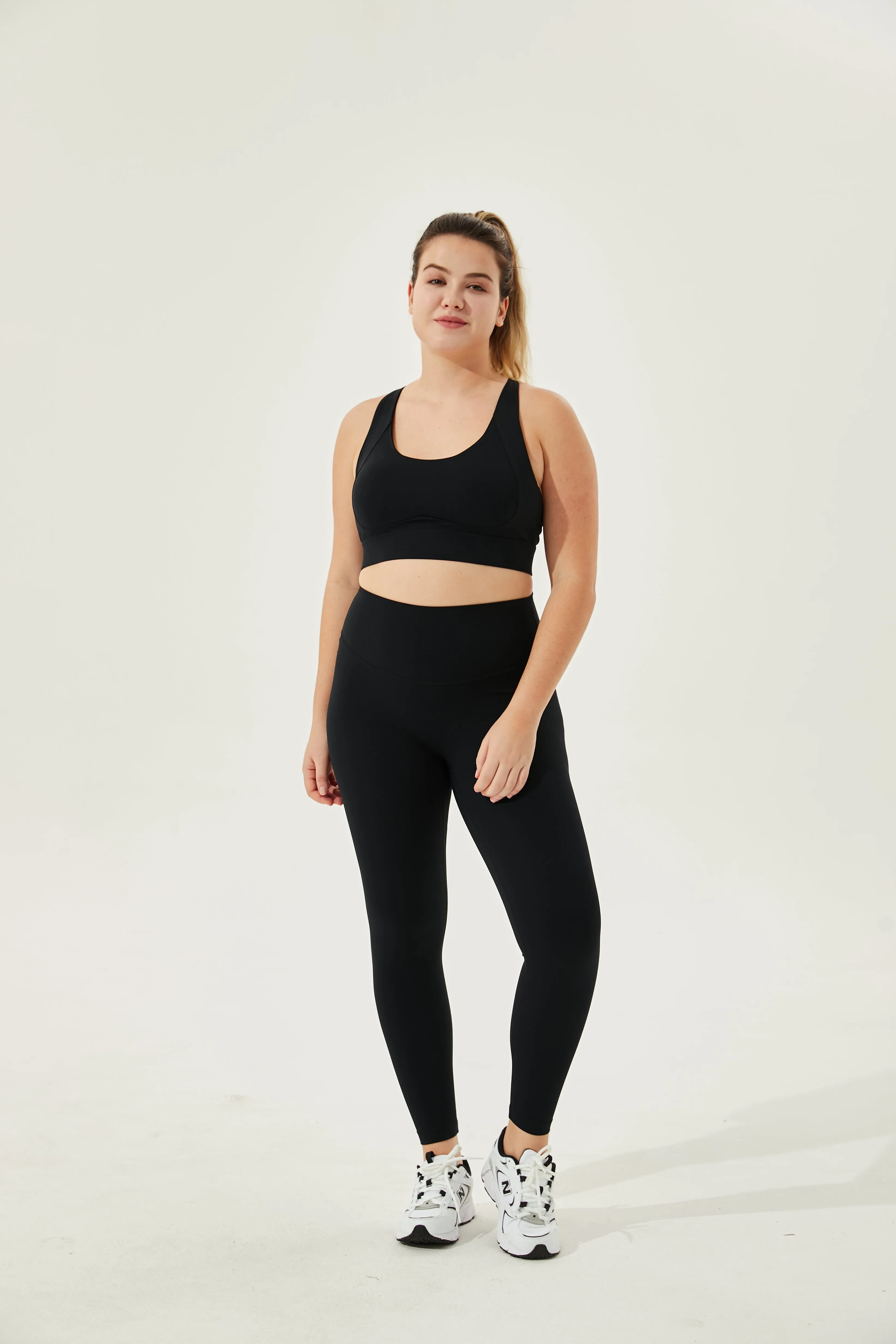 Tangs Display - High-Waist Buttery Soft Tummy Control Ardor Camel-Toe Proof Everyday Leggings With Inner Pocket