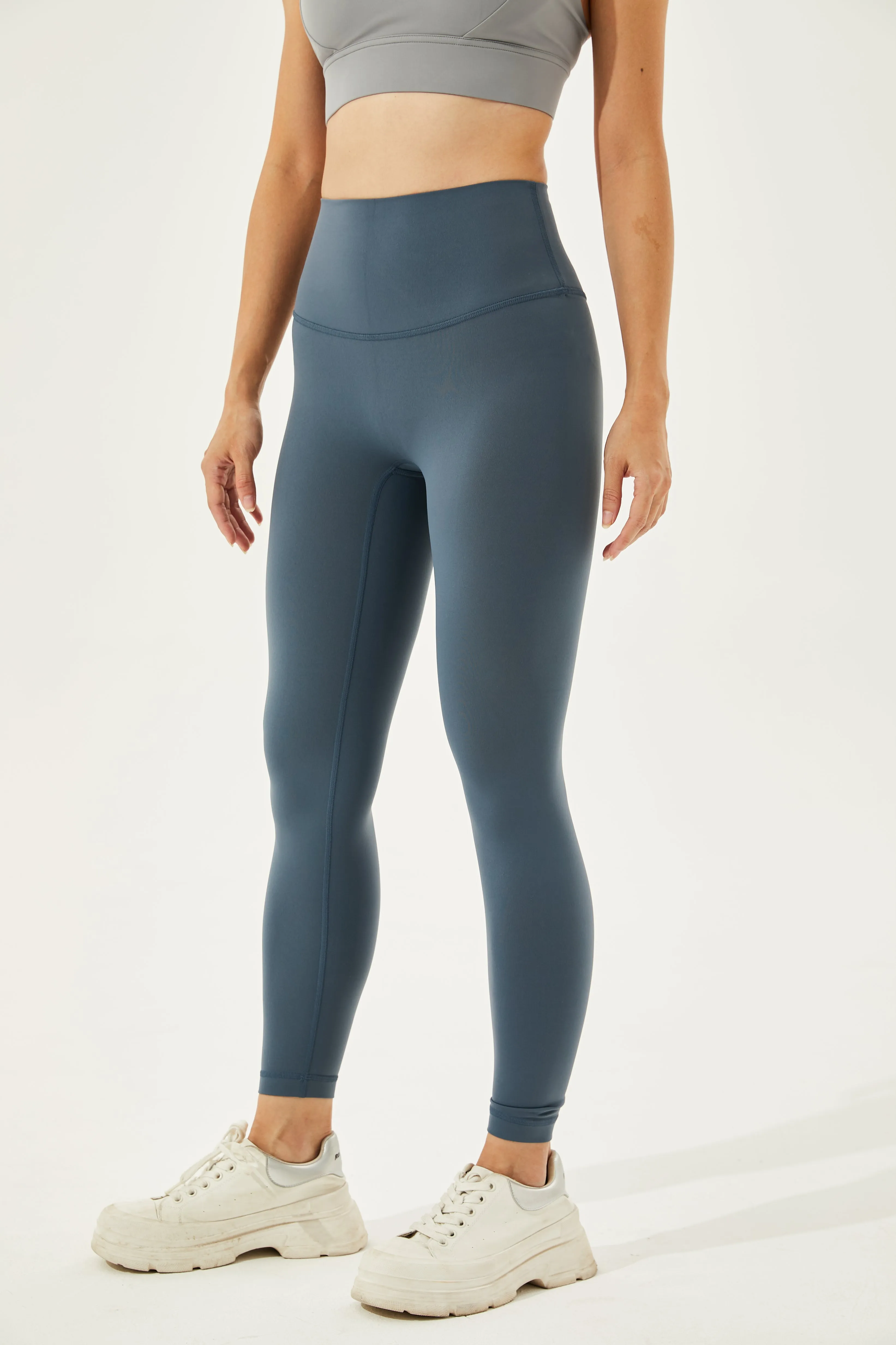 Tangs Display - High-Waist Buttery Soft Tummy Control Ardor Camel-Toe Proof Everyday Leggings With Inner Pocket