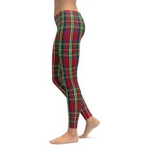 Tartan Christmas Leggings