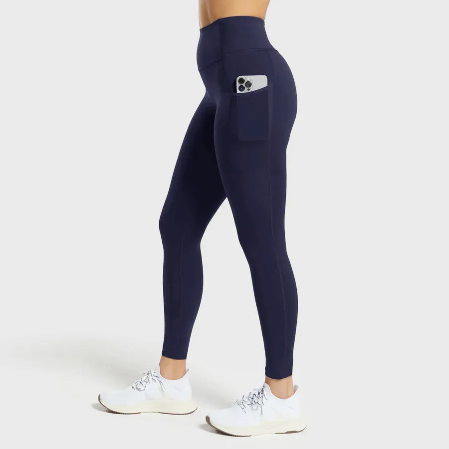 Tf-Premium Navy Pocket Leggings