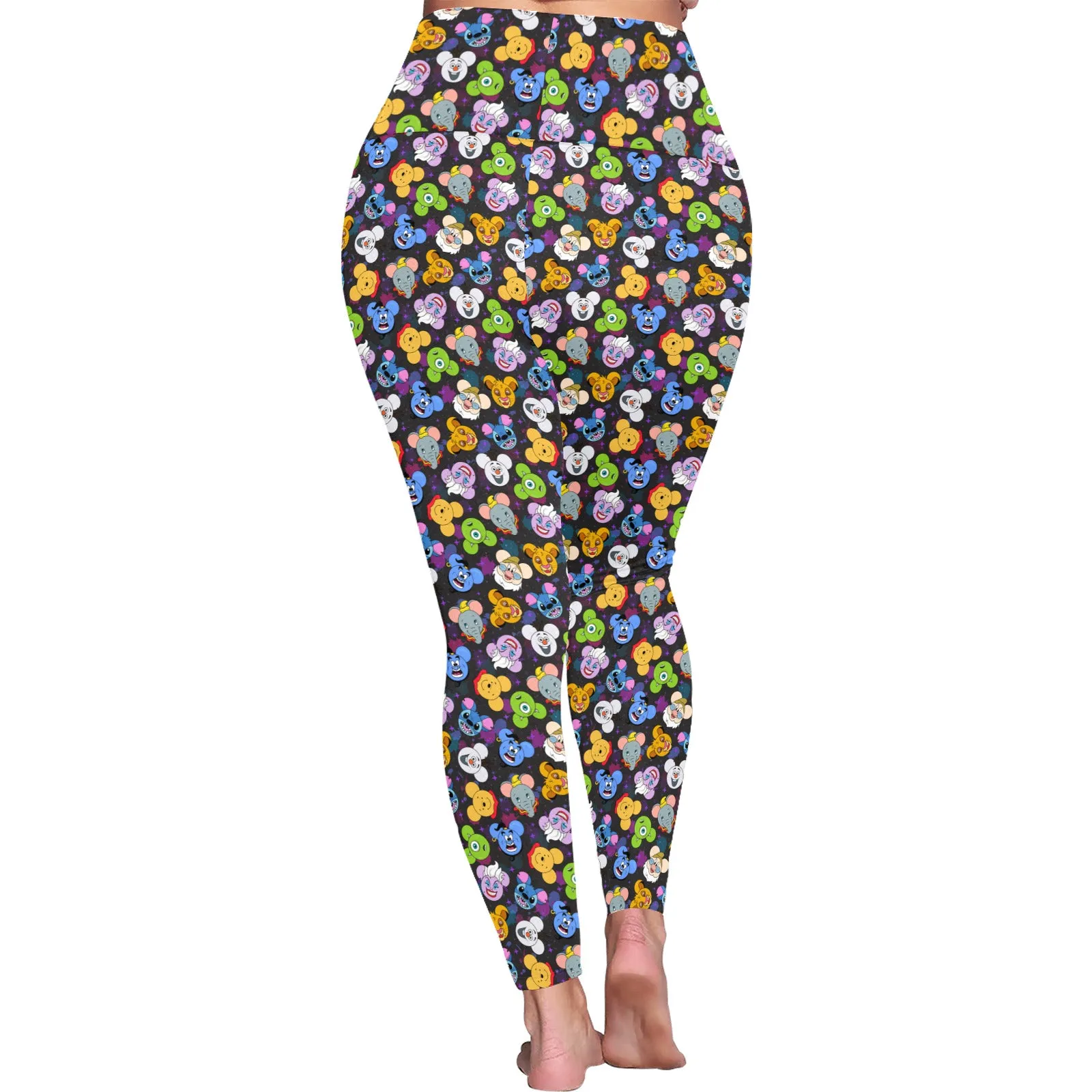 The Magical Gang Women's Plus Size Athletic Leggings