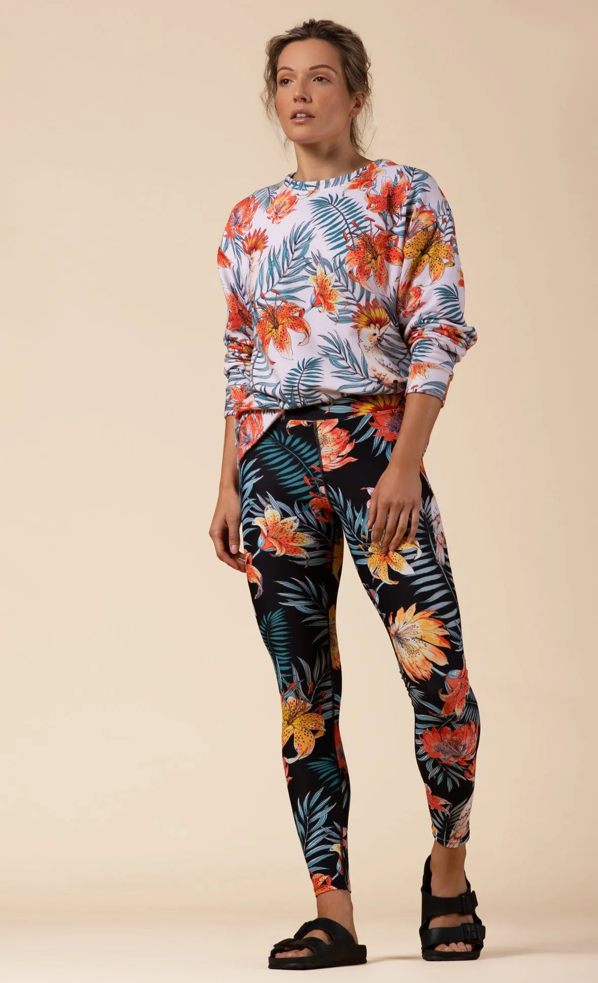 TROPICAL YOGA LEGGINGS