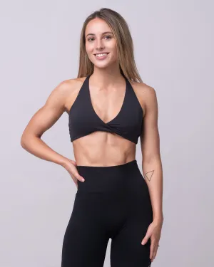 Twist Sports Bra Black