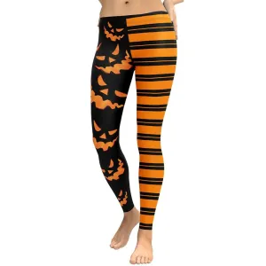 Two Patterned Halloween Leggings