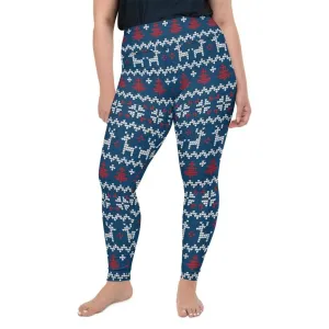 Ugly Christmas Plus Size Leggings