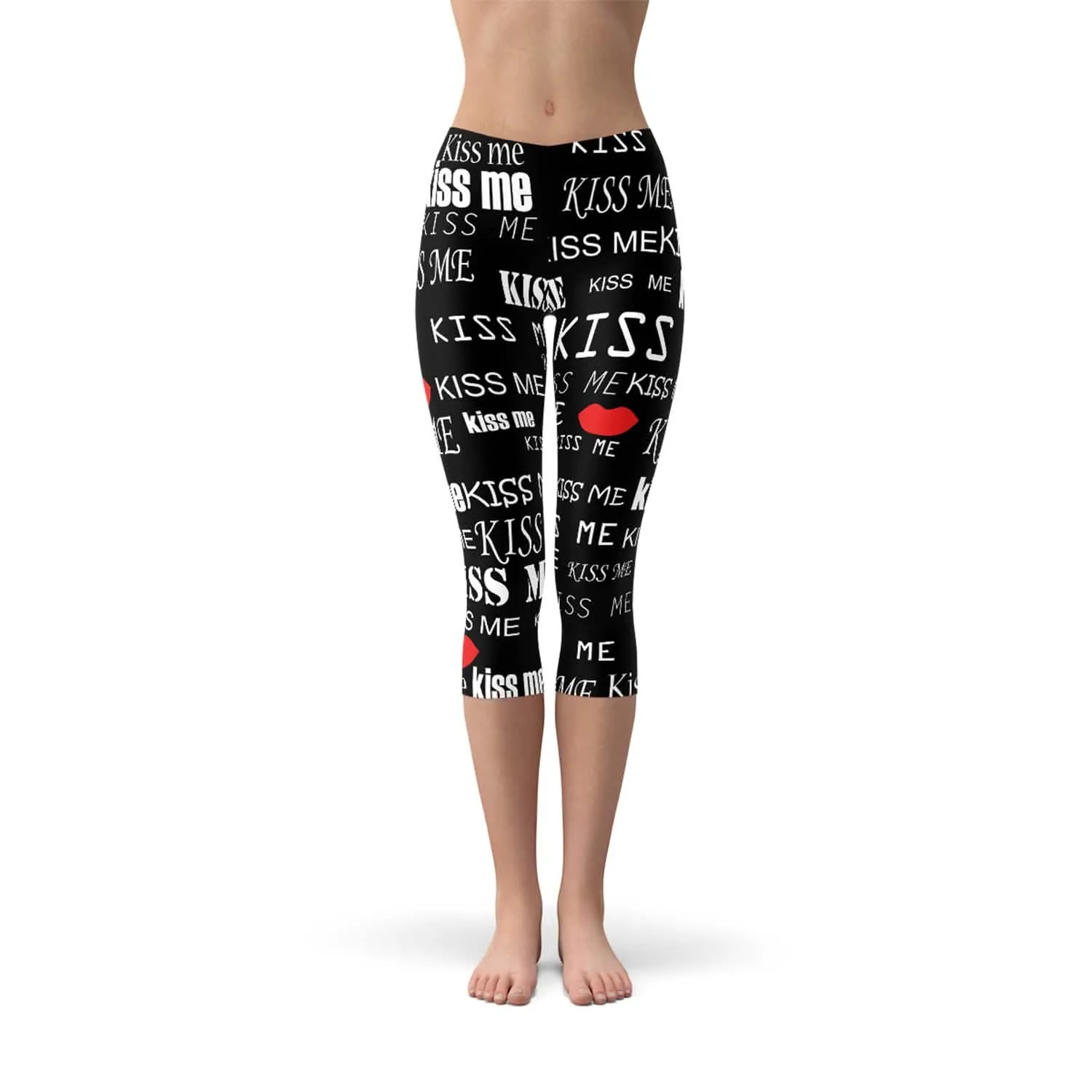 Ultimate Comfort Black Capri Leggings