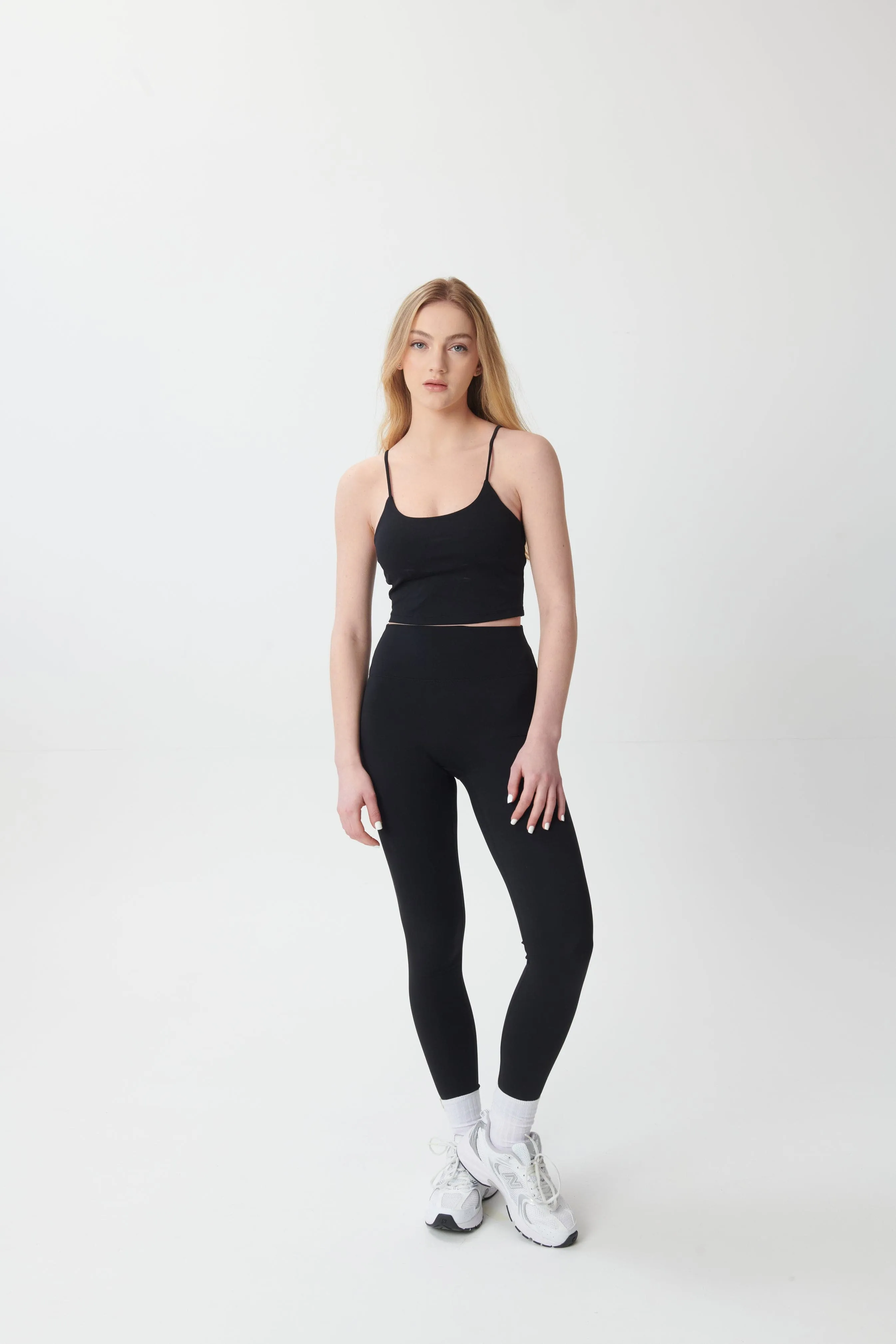 Ultra-Soft High-Waisted Leggings - Black