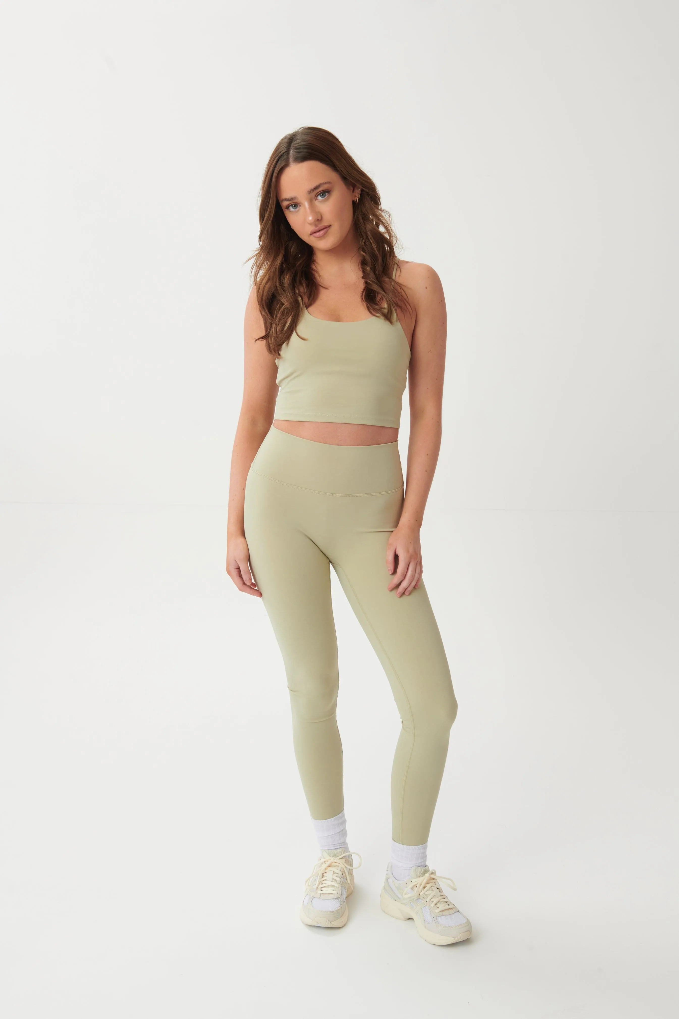 Ultra-Soft High-Waisted Leggings - Sage