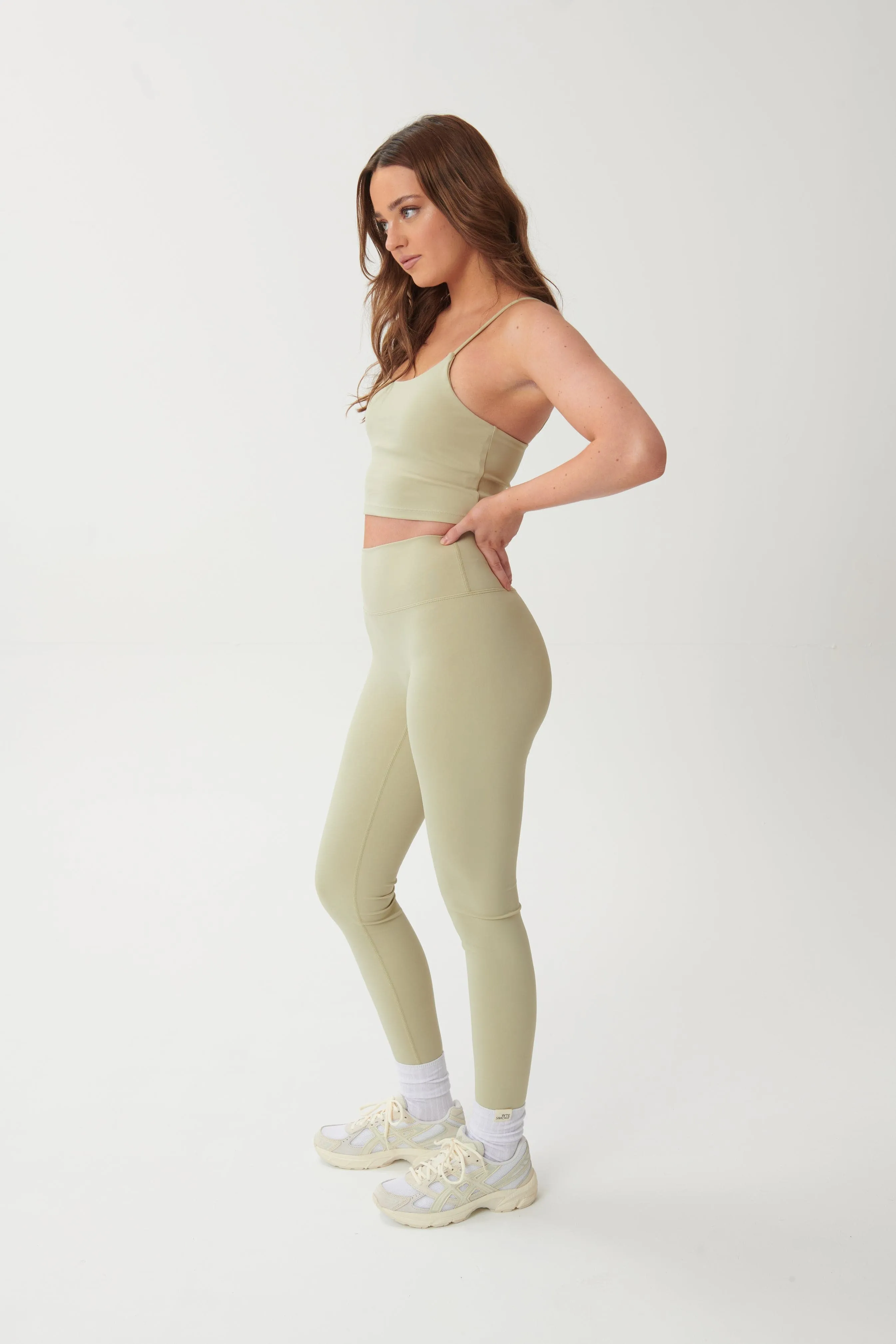 Ultra-Soft High-Waisted Leggings - Sage