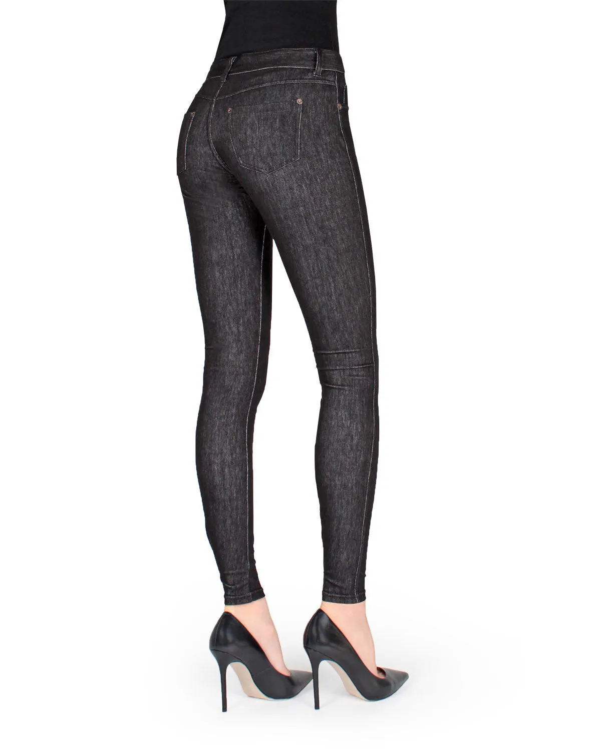 Unbottled Cotton Blend Denim Jean Leggings