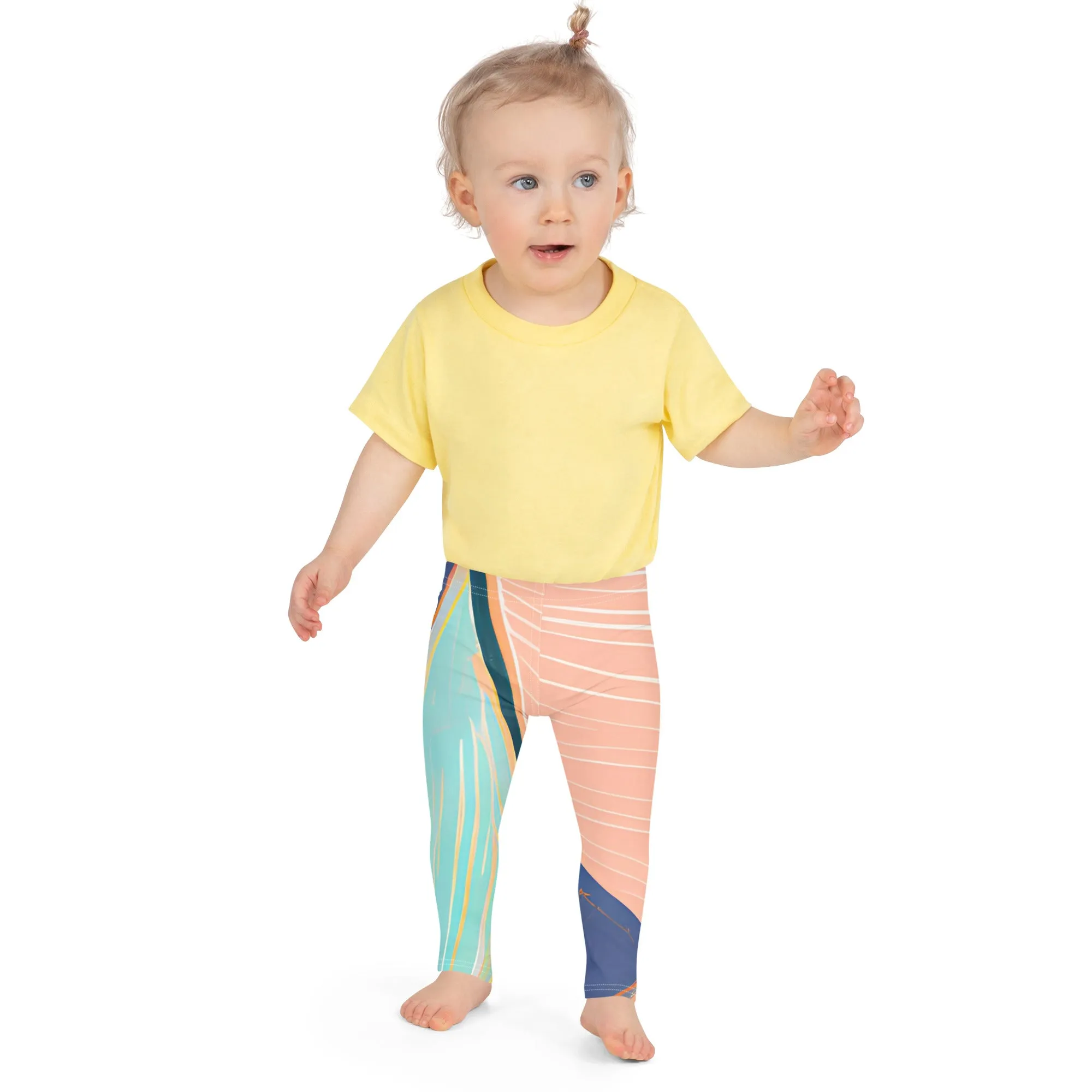 Unisex Kids Leggings with Vibrant Design - Crafted for Endless Playtime Adventures