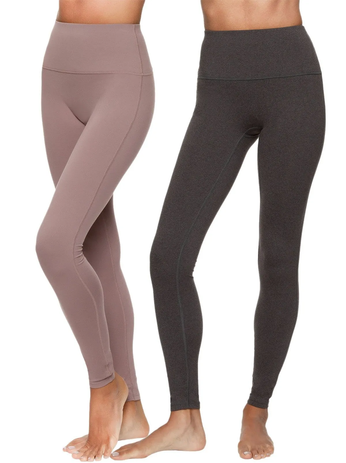 Velvety Soft High-Waisted Leggings 2-Pack