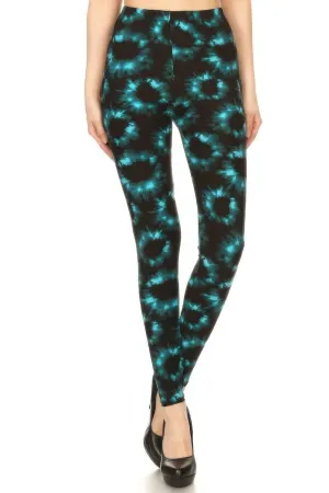 Vibrant Tie Dye High-Waisted Leggings