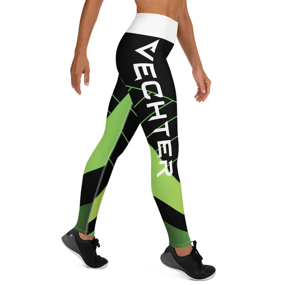 'VictoryLeggings' Geo Green - Victory Collection