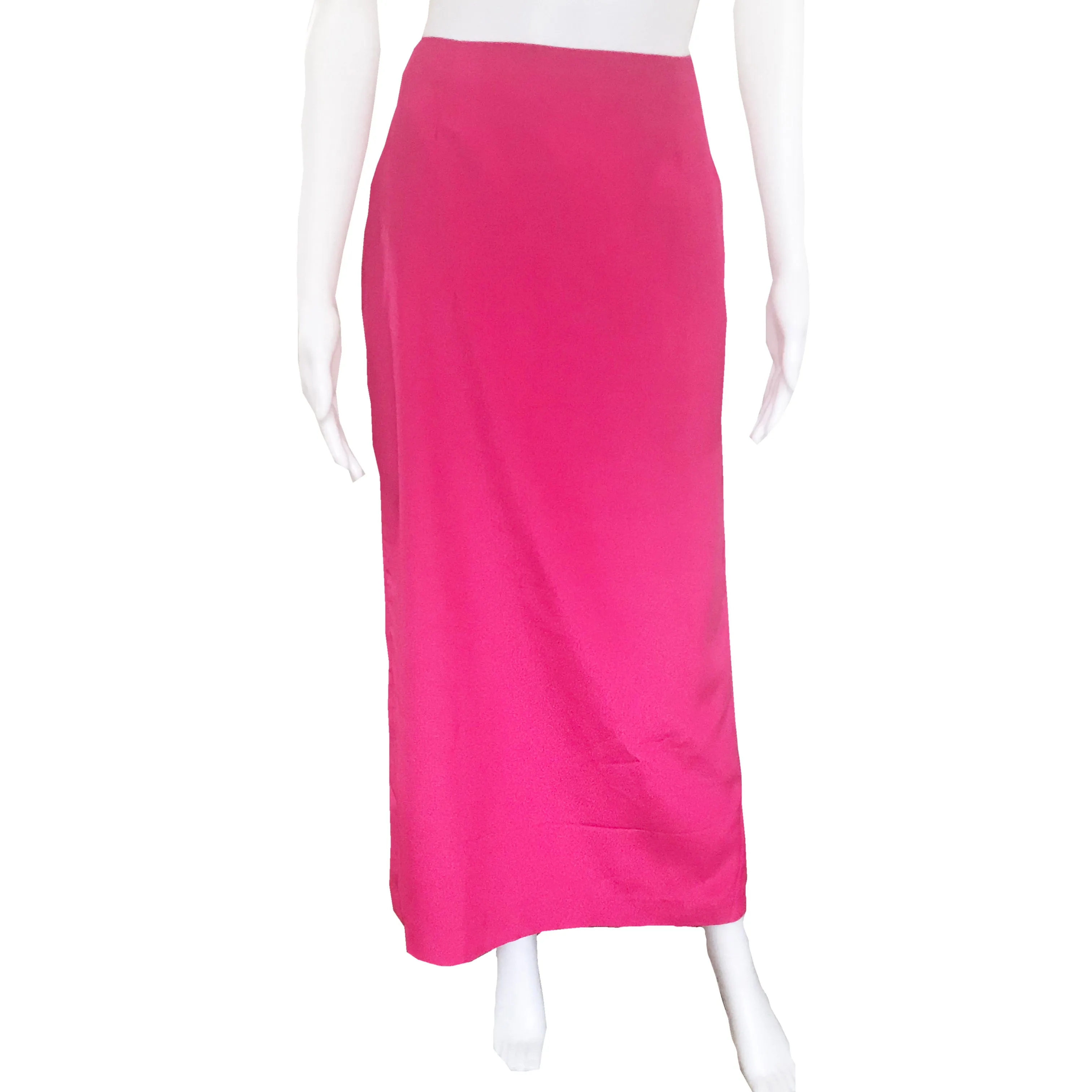 Vintage 1990s Barbie Pink Maxi Skirt & Top Set