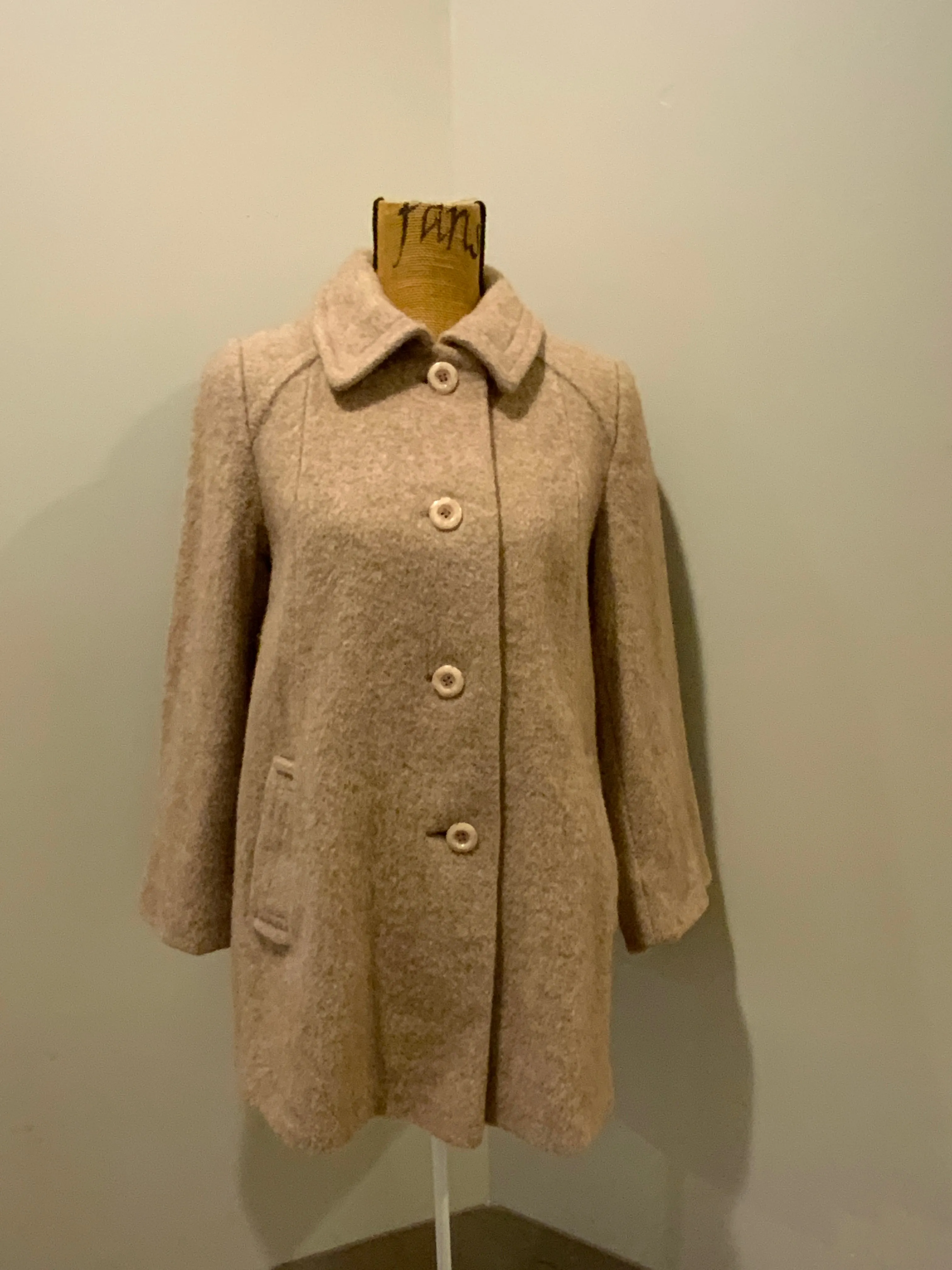 Vintage D’allaird’s Wool Car Coat, Made in Canada, SOLD