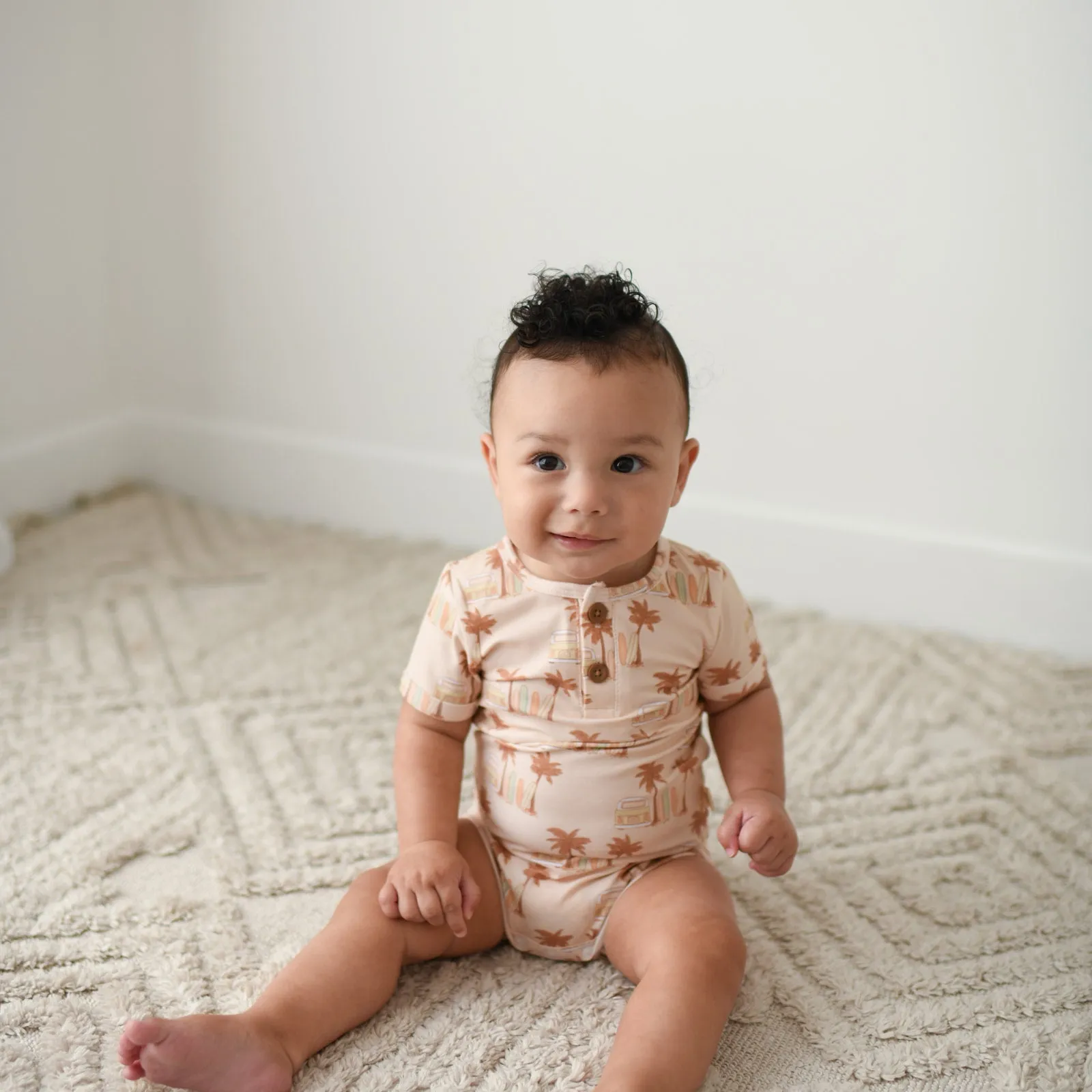 WAIKIKI short sleeve organic cotton bodysuit