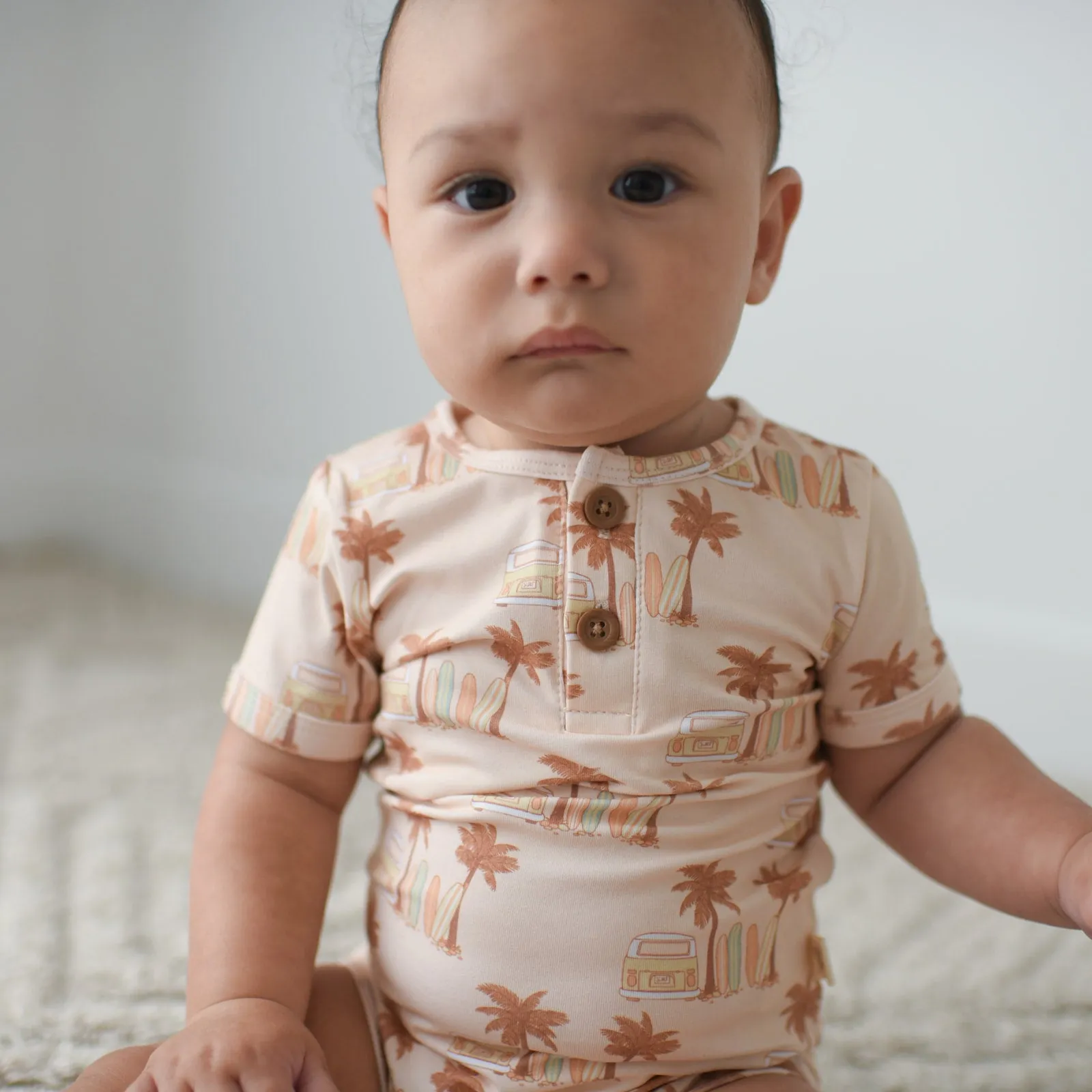 WAIKIKI short sleeve organic cotton bodysuit