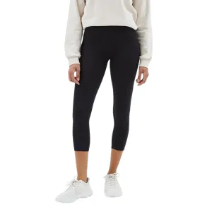 Women Basic Cotton Cropped Length Leggings