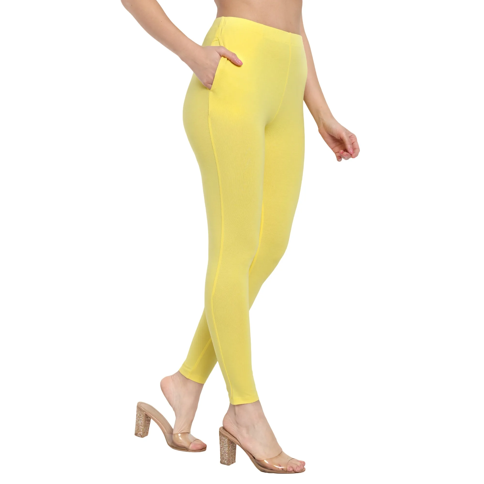 Women Sun Flower Regular Legging