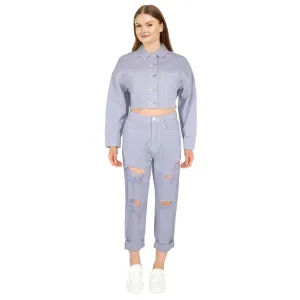 Women's 2 Piece Denim Set