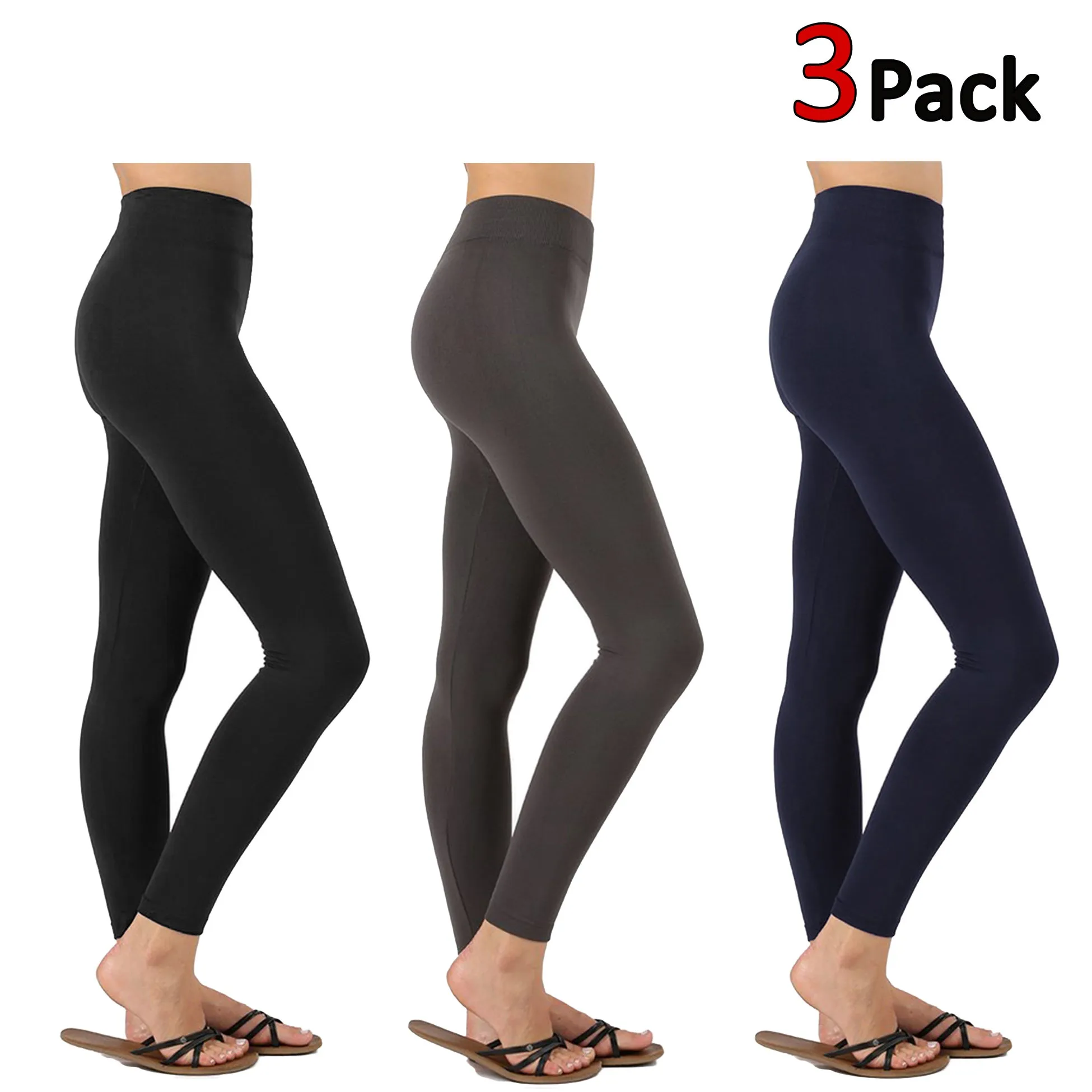 Womens Premium Seemless Leggings with High Waist (Multi Colors)