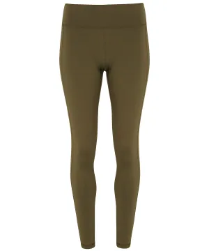 Womens TriDri® performance leggings | Olive