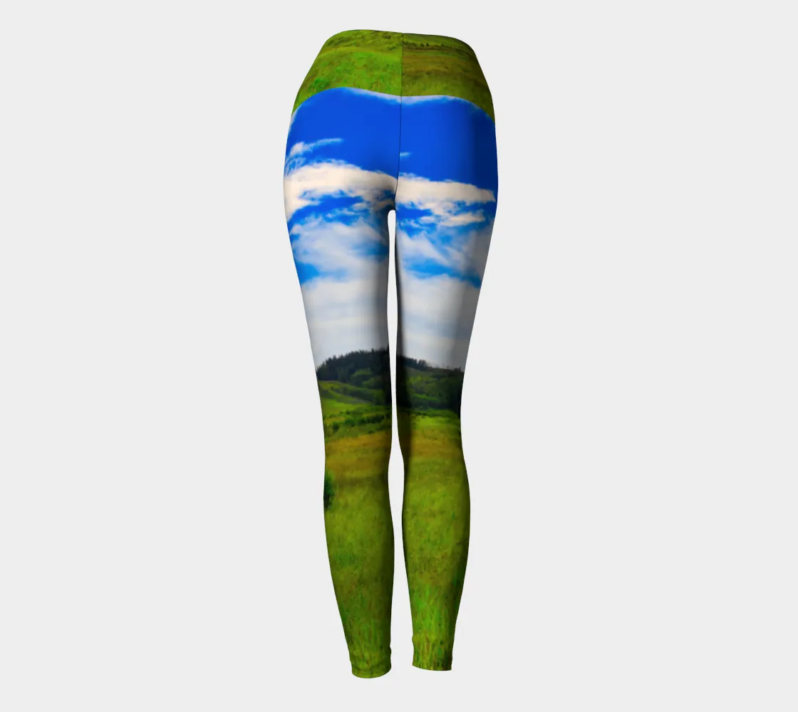 Women's Yoga Leggings - Big Hill Springs Park Entrance