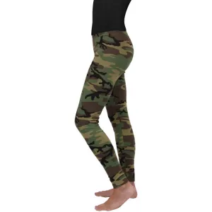 Woodland Camouflage - Womens Leggings