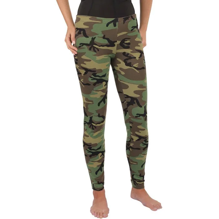 Woodland Camouflage - Womens Leggings