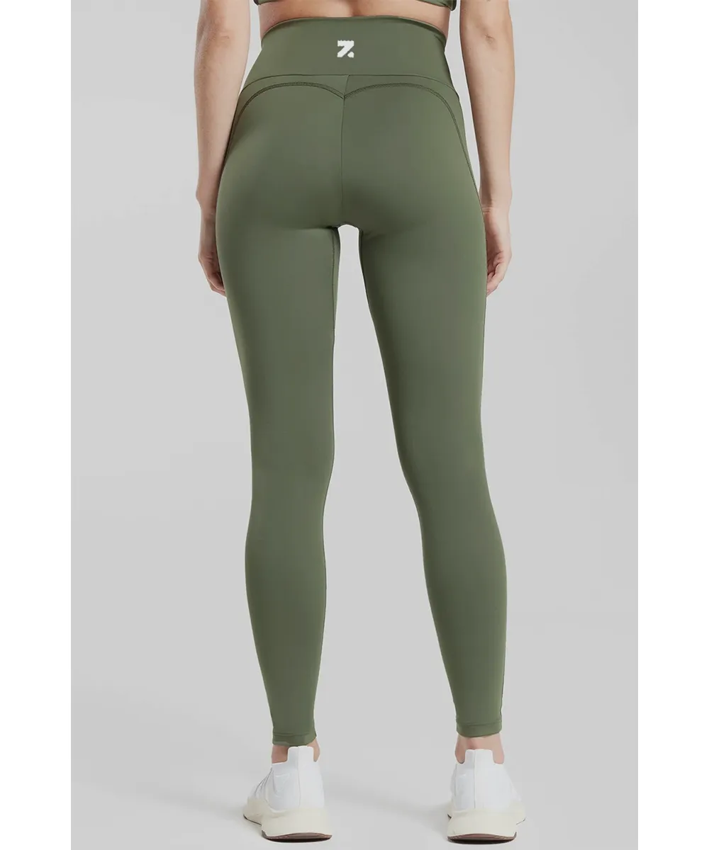 Zenith Olive Green Leggings